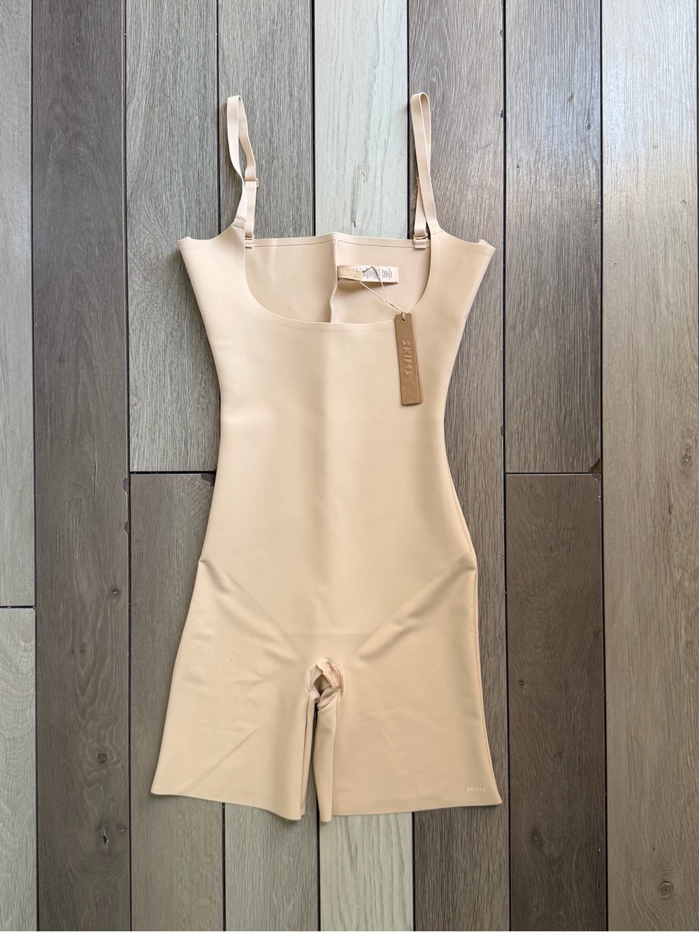 Nude Shaping Bodysuit with Adjustable Straps - Women Intimates - Picture 4 of 9